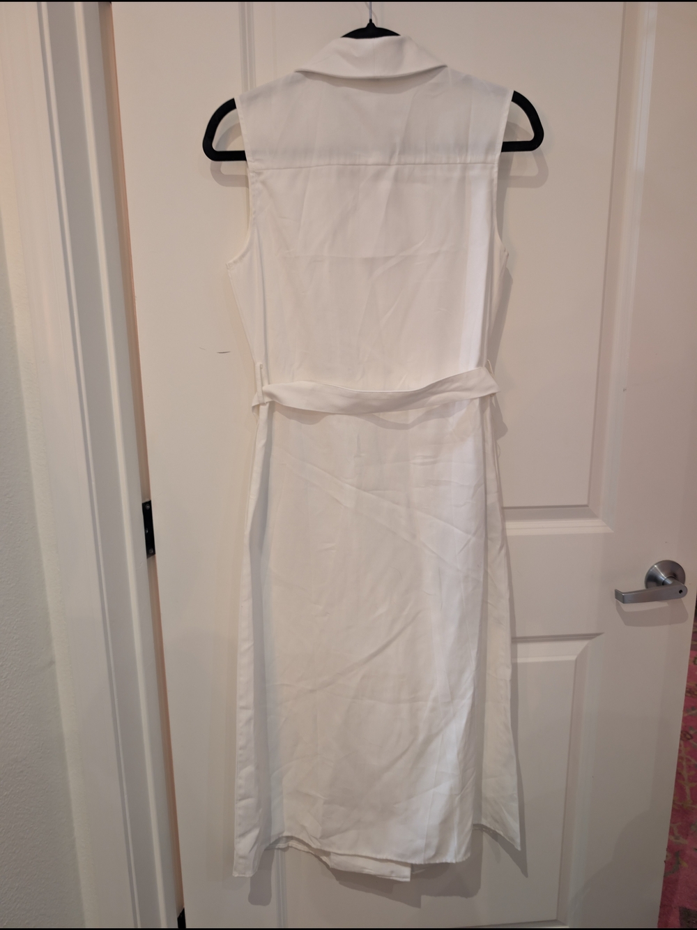 💘🌴🥥 NWT Mango Chic Double-Breasted Midi Blazer Dress with Tie Belt S - Picture 3 of 11